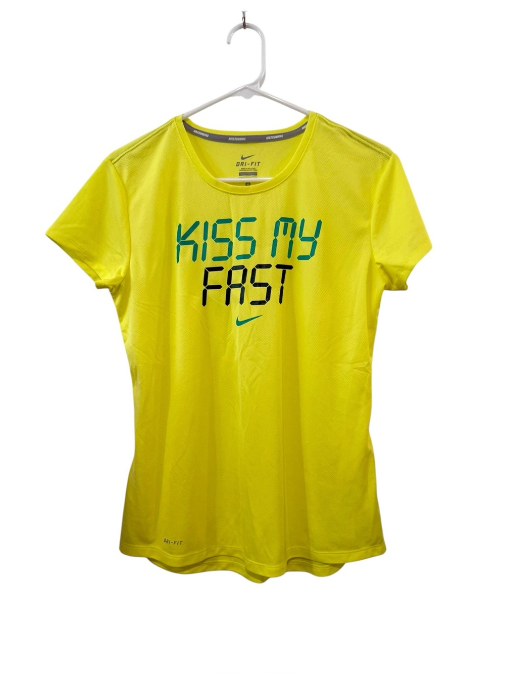 Nike Dri-FIT “Kiss My Fast” Running Shirt – Women’s Medium